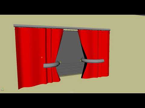 Open Curtains Ncloth Practice