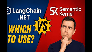 🤯 STOP! Watch This Before Building AI Agents in .NET (LangChain vs Semantic Kernel)
