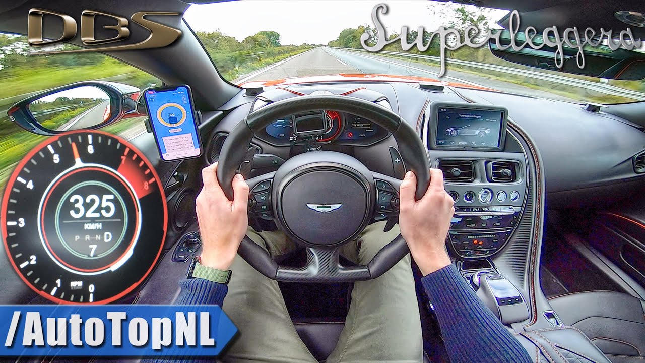 Aston Martin Dbs Superleggera 725hp V12 Autobahn Pov