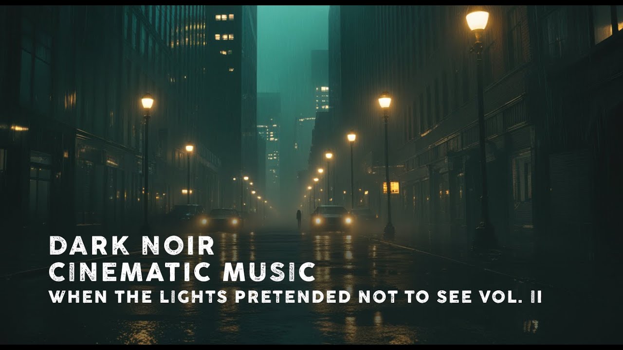 Dark Noir Cinematic Music | When the Lights Pretended Not to See Vol  II - No Copyright