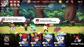 Lucid Adventure : Idle RPG (by Com2uS) - Android / iOS Gameplay