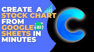 How to create a stock chart from google sheets
