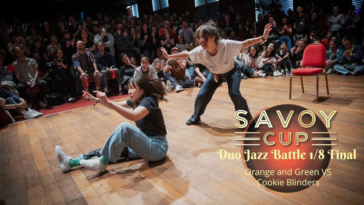 Savoy Cup 2024 - DUO JAZZ BATTLE ⅛ FINAL with Swing Up Orchestra - Orange & Green VS Cookie Blinders
