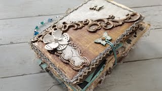 Butterfly Blues junk journal