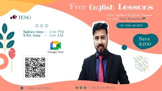 Free English Training to Level Up Your Communication Skill |  EnglishTraining IESG
