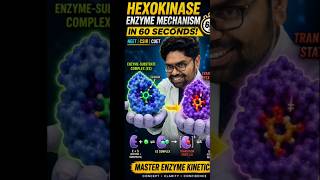 enzyme substrate complex easy explanation with transitional state formation..within 60 sec...!!
