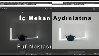 Vray İç Mekan Aydınlatma Püf Noktası
