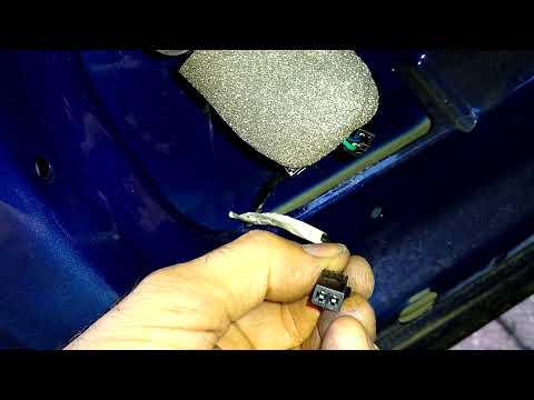 VW transporter t5 powered side door safety sensor seal - flashing dash panel light diagnosis
