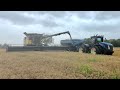 Racing the Rain Wheat Harvest 2020