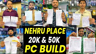 20K PC BUILD & 50K PC BUILD Offline in Nehru Place Delhi tech_cosmos