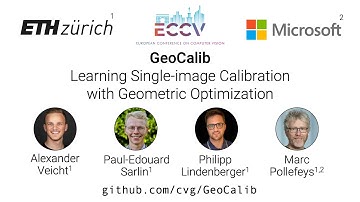 [ECCV 2024] GeoCalib: Learning Single-image Calibration with Geometric Optimization