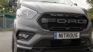 2019 FORD TRANSIT MAGNETIC GREY CUSTOM L1 LIMITED STORM | NITROUS COMPETITIONS