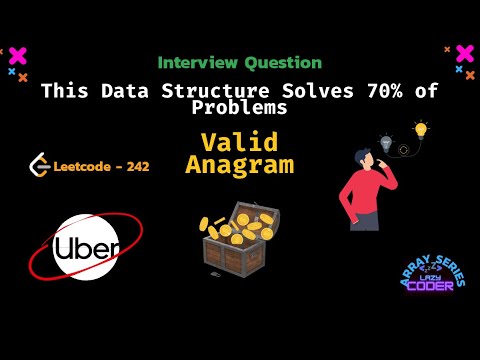 Valid Anagram - Leetcode 242 - Python in HINDI