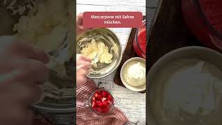 Rezept: Erdbeer-Mascarpone-Creme