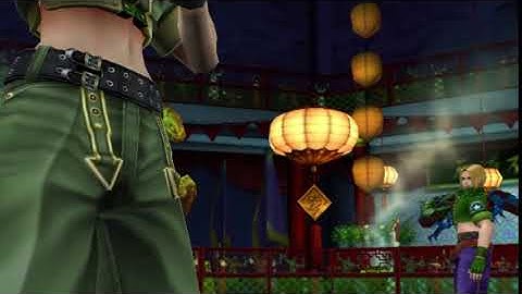 KOF Maximum Impact Regulation A - Mary vs Leona (Special Intro)