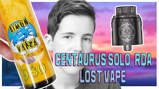 Lost Vape Centaurus Solo RDA y Simon vapea 1980