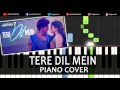 Tere Dil Mein Commando 2|Armaan Malik|Hindi Song|Piano Chords Tutorial Instrumental By Ganesh Kini Mp3 Song