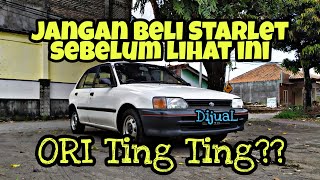 Toyota Starlet XL 1991 Original Tangan Pertama Dijual