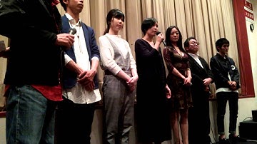 映画『赤い玉、』初日舞台挨拶、女優 村上由規乃さん。by 横浜シネマジャック＆べティ