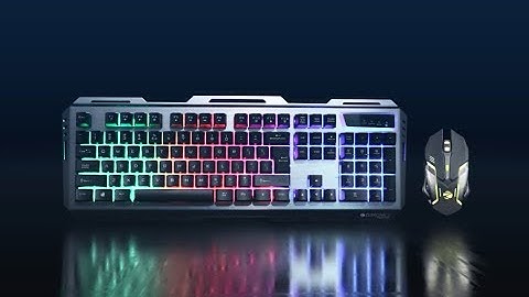 Transformer - Premium Gaming Keyboard and Mouse combo | Zebronics