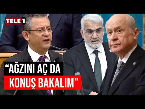 Özgür Özel'den Bahçeli'ye "HÜDA PAR" yanıtı: Bahçeli gitti HÜDA PAR'ı dinledi