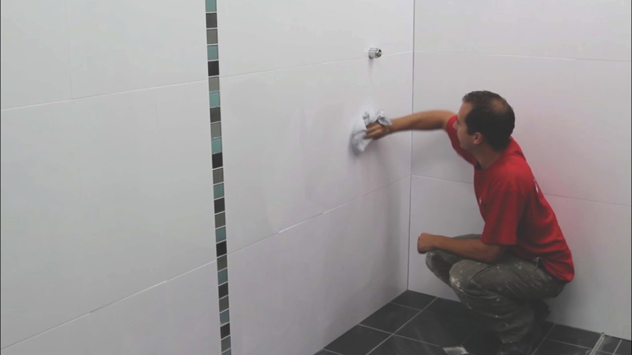 Grouting Wall Tiles YouTube