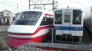 【東武ワンマン8000系 8562Fには「使用休止中札」現時点で無し】東武ワンマン8000系 8561F（車内広告あり確認）、特急りょうもう号 200系 201Fは休車継続