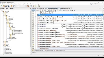 Crud entidad formato edita formato Symfony 3