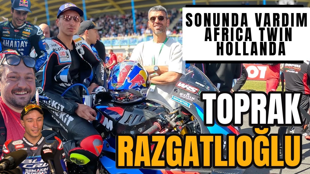 Toprak Razgatlıoğlu'nun Yarışına Türkiye'den Motosikletle Gittim ! VARDIM !