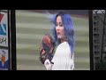 上木彩矢さん 始球式 20230607