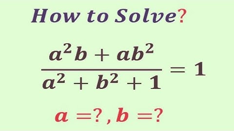 A  Nice Mathematics algebra  problem | Olympiad Question | Exponential  problem |  a=?,b=?