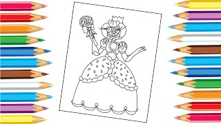 Princess Loolilalu from The Amazing Digital Circus - Ep 2 : Candy Carrier Chaos Coloring Pages