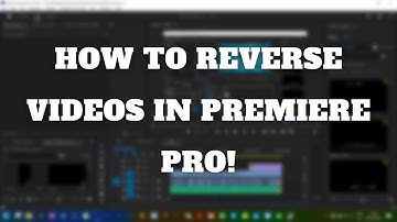 Retro Phonic Media - How To Reverse Videos In Adobe Premiere Pro!