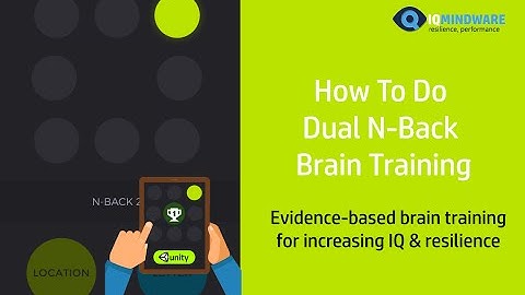 Dual N-Back Tutorial : Brain Training to Increase IQ