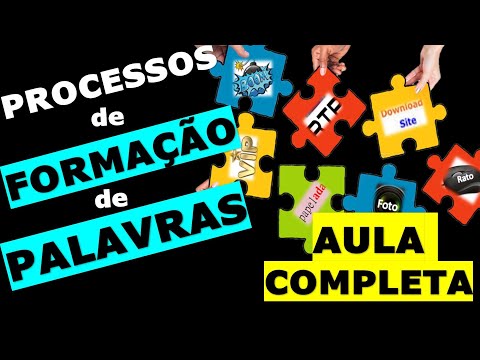 Concurso PCAM - Português - Formação de Palavras - Prof. Robson - Monster  Concursos 