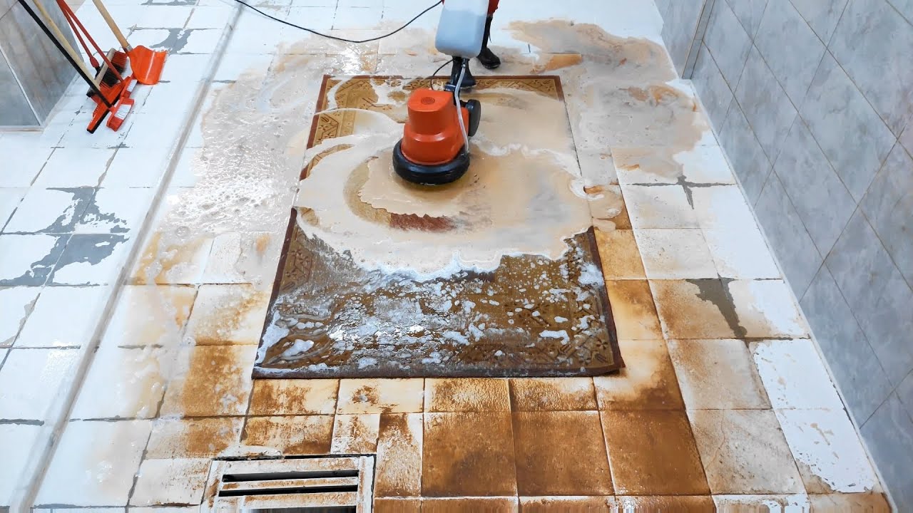 Water Damage Carpet Cleaning (Flooded Mud 5 minute version) YouTube