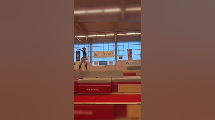 Nouvelle série acrobatique à la poutre pour Louane Plisson 12 ans !! 🤩🔥❤️