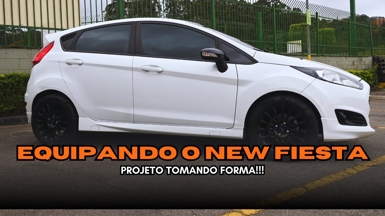 Equipamento Para Colocar New Fiesta: Central Multimídia, Disco MQC, Pastilha TecPads, Led K7C ...
