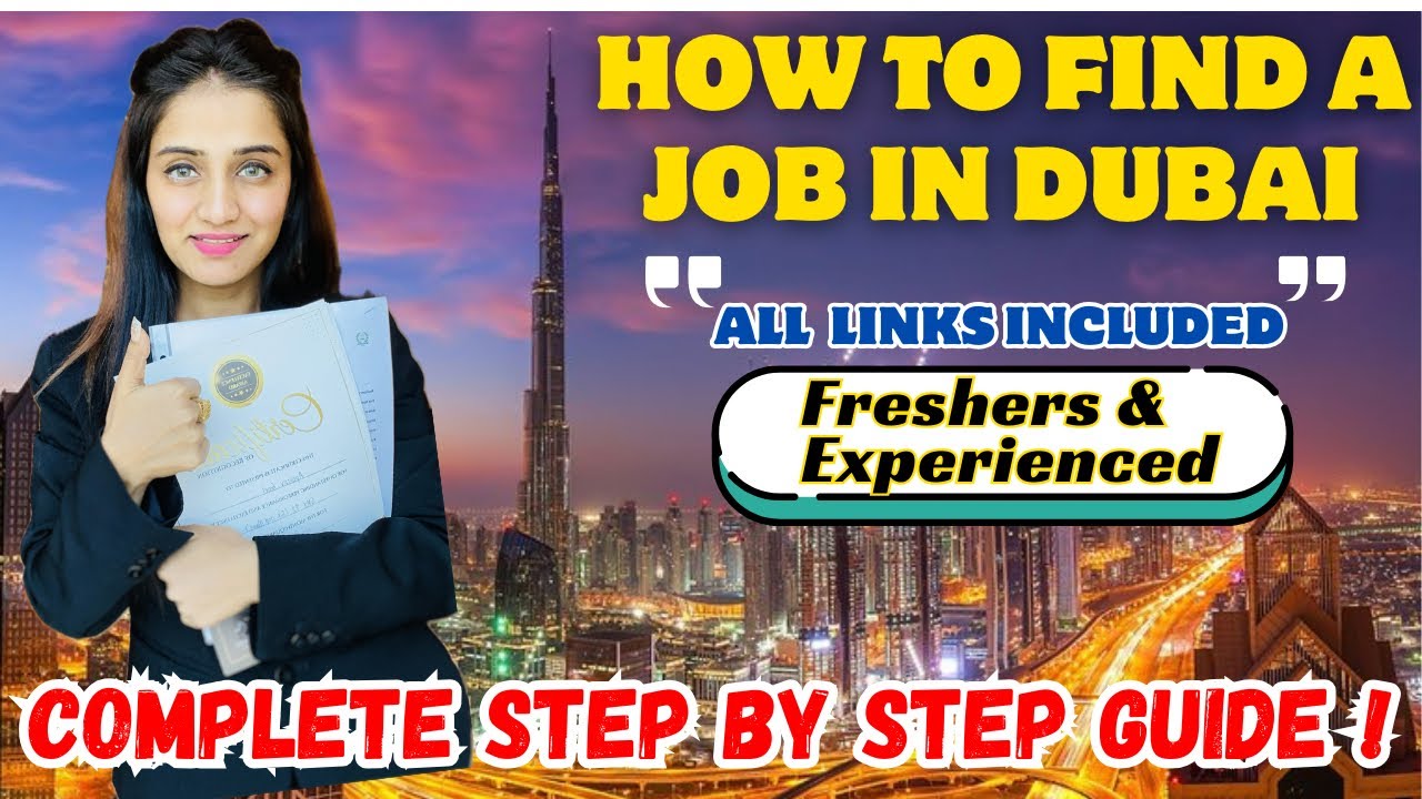 How to Find a Job in Dubai 2023 Dubai में Job kaise मिलेगी Jobs in
