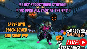 GW2 Last Halloween Stream! Lets Talk VoE Hype!! [ Opening 1k+ Lootbags ] [ Vertical ]
