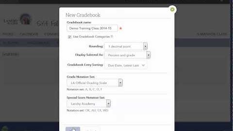 {LA} Haiku - Setting up your Gradebook