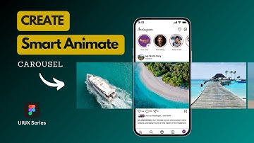 Create Ui Smart Animate Carousel | Figma Tutorial for Beginners