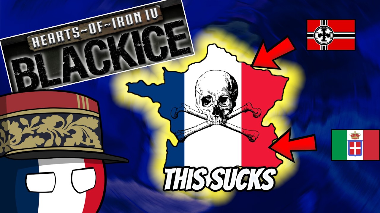 I played France in the HARDEST Mod and almost cried...