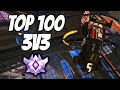 Playing against Top 100 players in 3v3 | Grand Champion Gameplay (Rocket League)