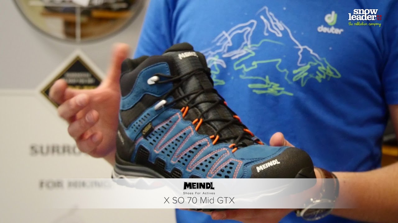 Meindl : X SO 70 Mid GTX - YouTube