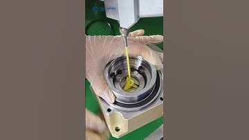 Lubricating Precision 🌟 | Planetary Gearbox Oil Filling Process#industrialgearbox