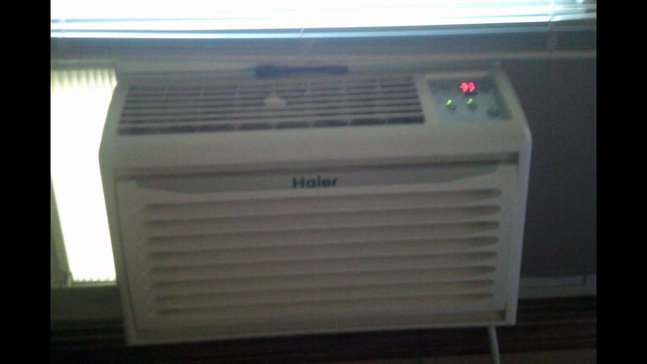 First Startup of my Haier 5,000 BTU Window Air Conditioner for 2020