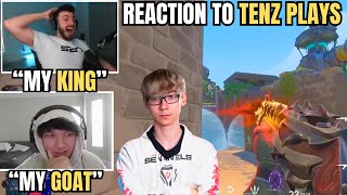 Streamers/Pros Reacts To Tenz Plays In Pro Matches !!!!