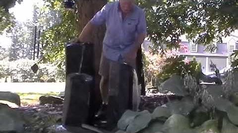 Basalt Column Fountain
