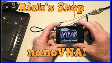 Unboxing a nanoVNA and first use. -Rick